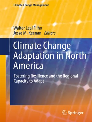 cover image of Climate Change Adaptation in North America
